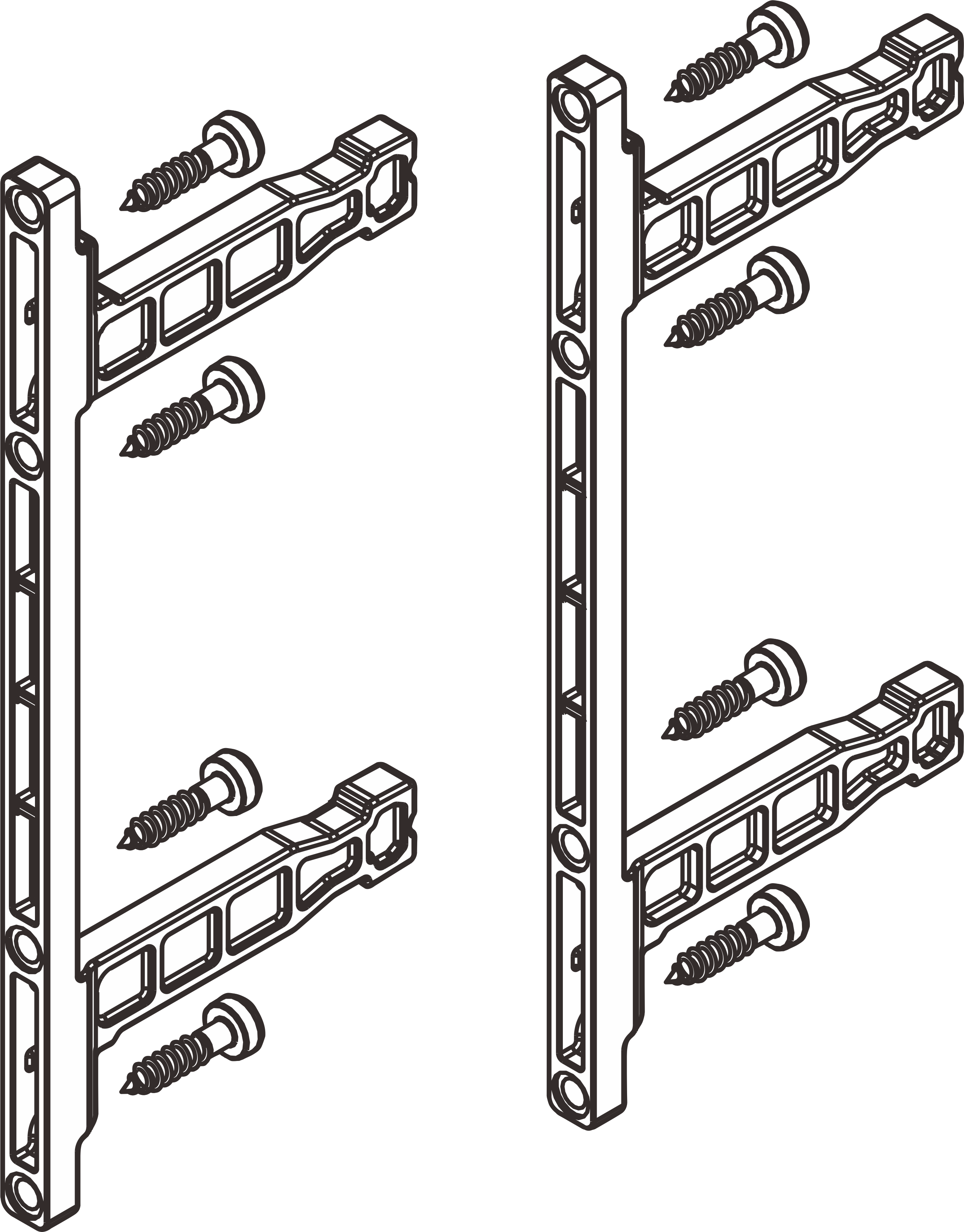 MAGICPRO FIXING BRACKETS DTC