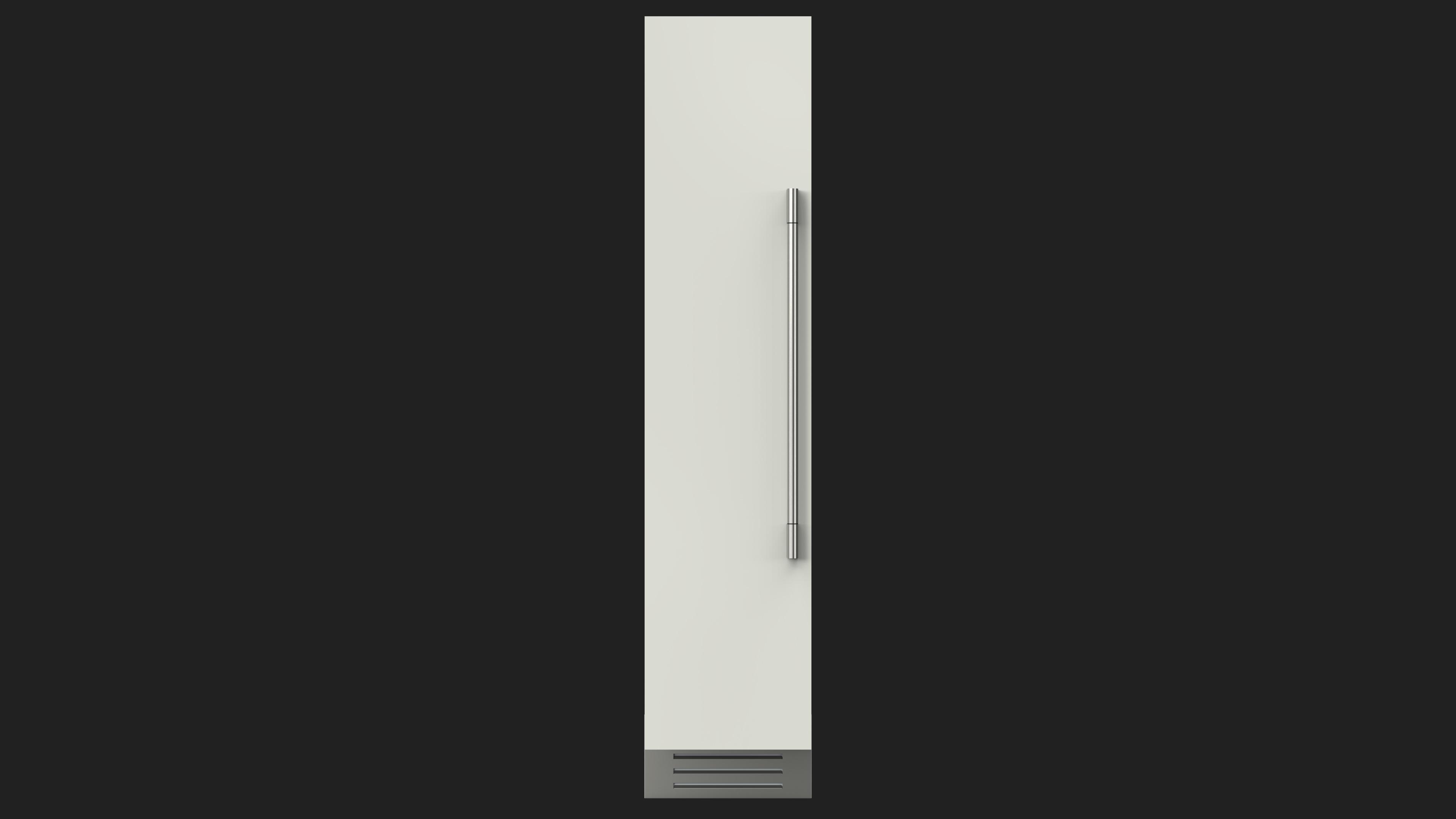 18" Overlay BUILT-IN READY PANEL Freezer Column LEFT HINGE