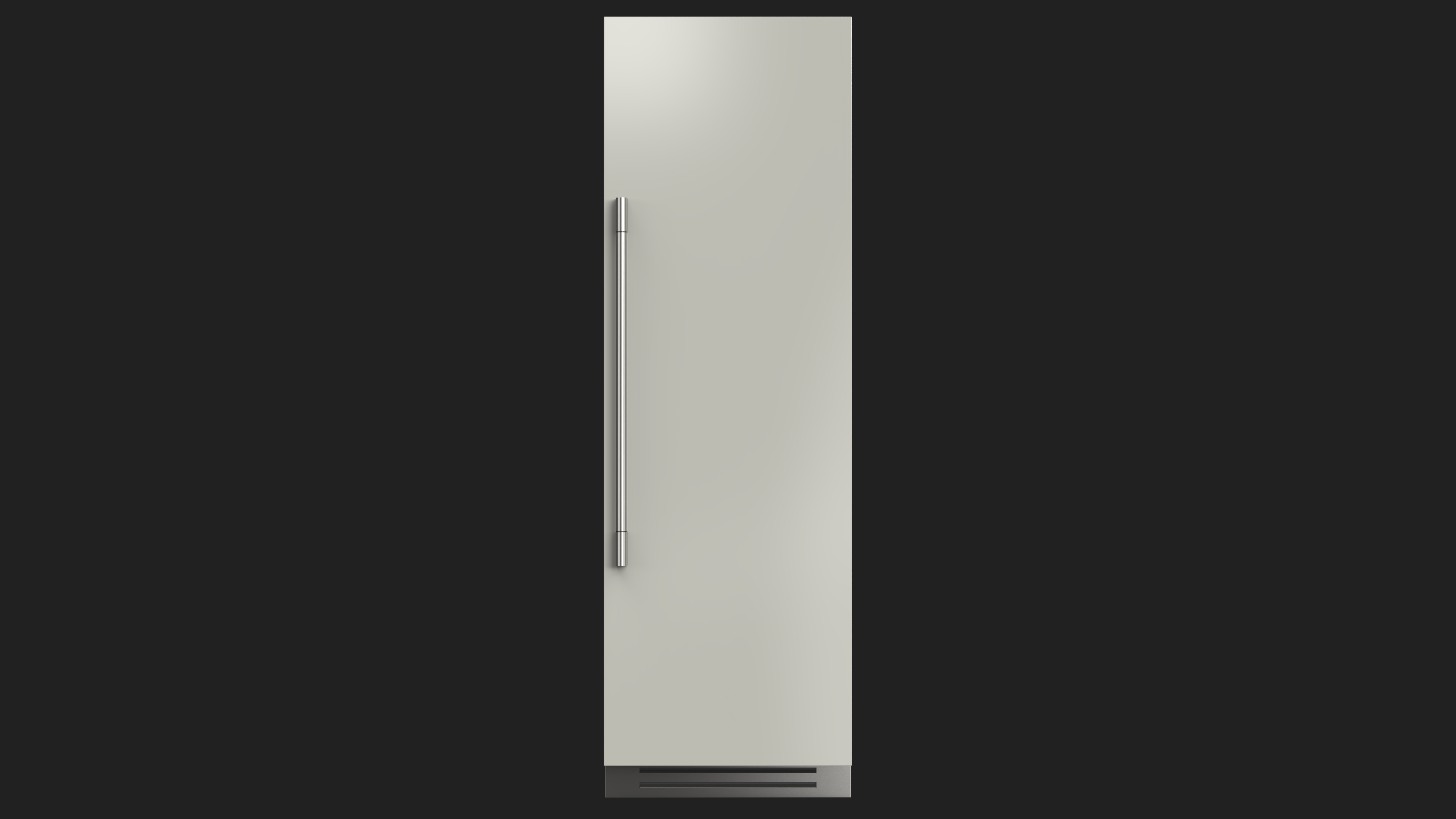 24" OVERLAY PANEL BUILT-IN REFRIGERATOR COLUMN RIGHT HINGE