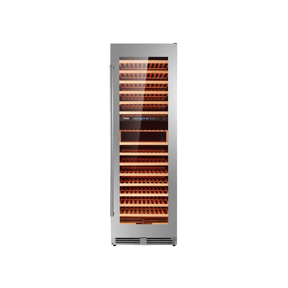 THOR 24 Inch Dual Zone Wine Cooler, 162 Wine Bottle Capacity