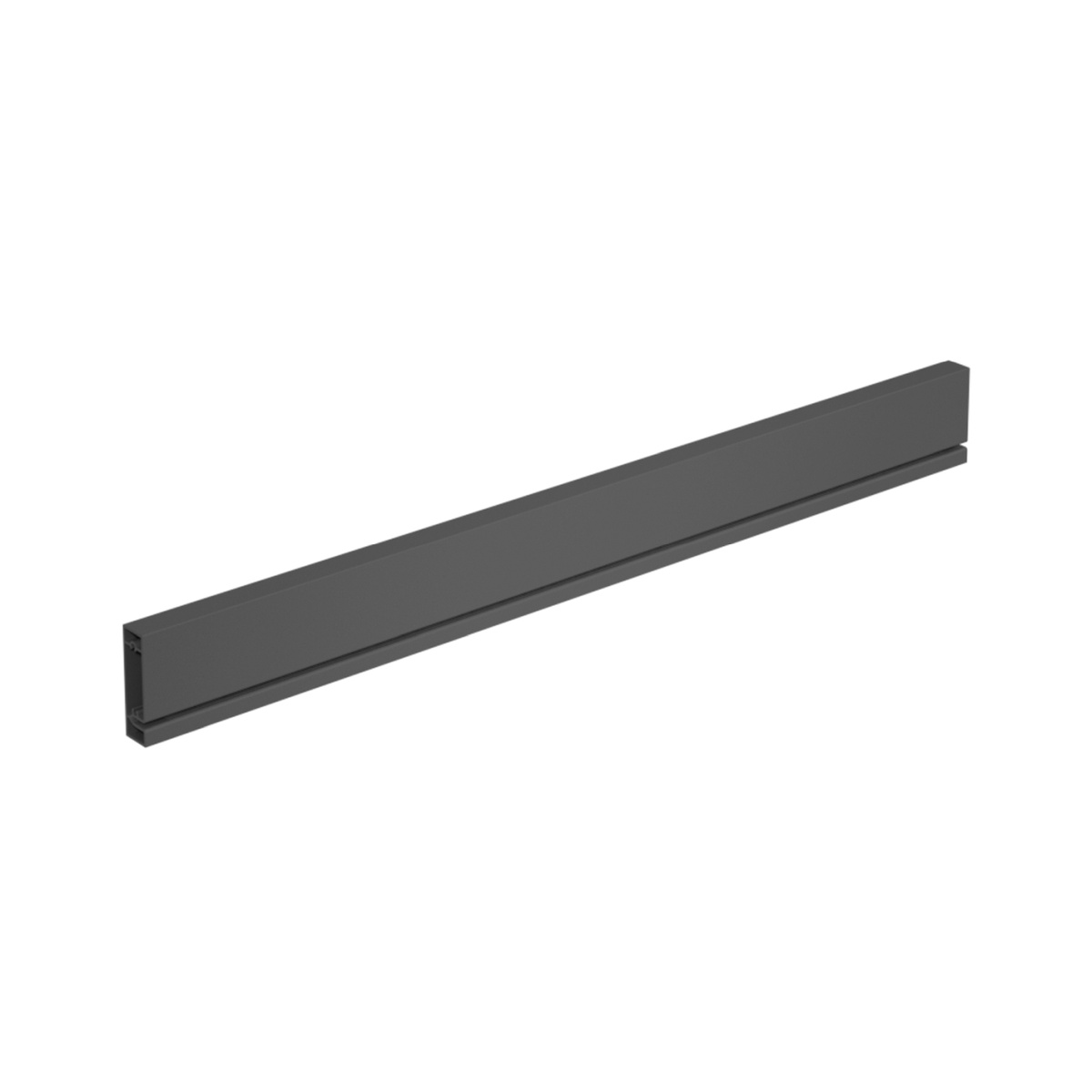 AvanTech YOU Rear panel profile for cutting to length, System height 101, anthracite