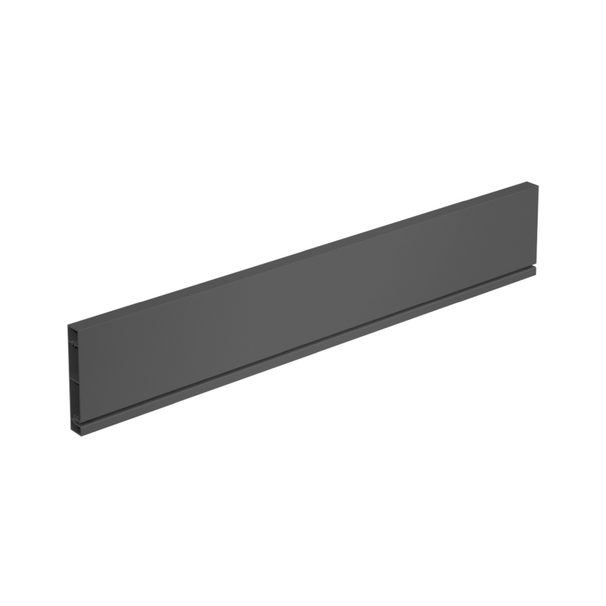 AvanTech YOU Rear panel profile for cutting to length, System height 139, anthracite