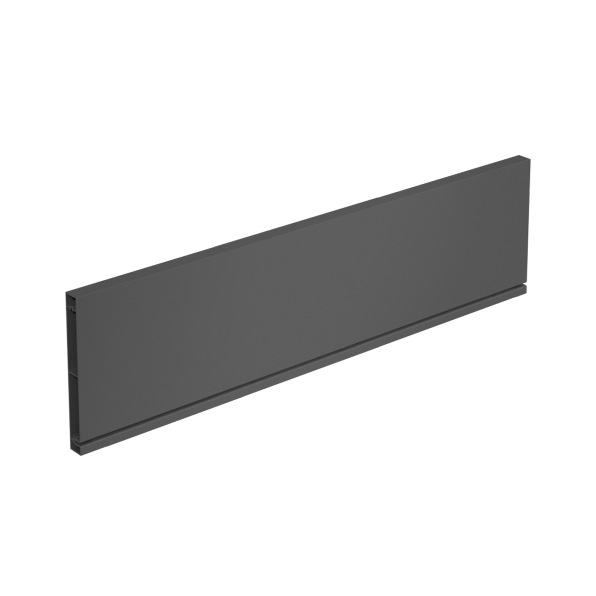 AvanTech YOU Rear panel profile for cutting to length, System height 187, anthracite