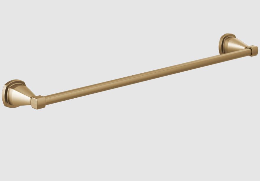 24" TOWEL BAR IN CHAMPAGNE BRONZE