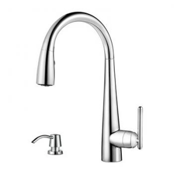 LITA 1-HANDLE PDOWN WSOAP DISP