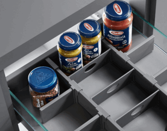 CROSS DIVIDER HIGH DRAWER 150MM
