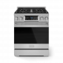 30 Inch Professional Gas Range with Tilt Panel Touch Control in Stainless Steel | Gordon Ramsay 