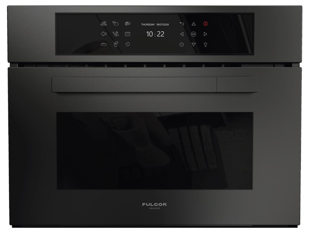 30"CONVECTION STEAM OVEN M.BLACK