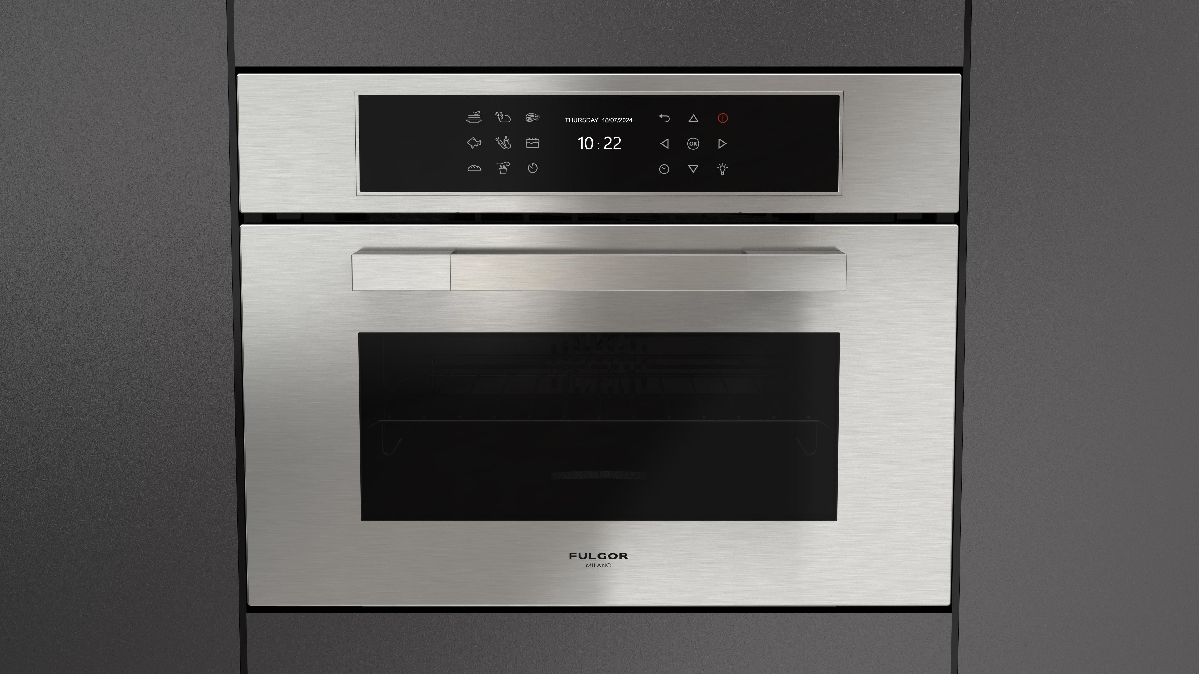 24" CONVECTION STEAM OVEN SS