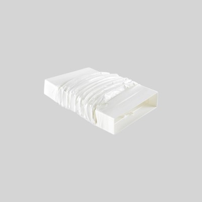HORIZONTAL FITTING X FLEXIBLE BEND 218x55x90/590 mm