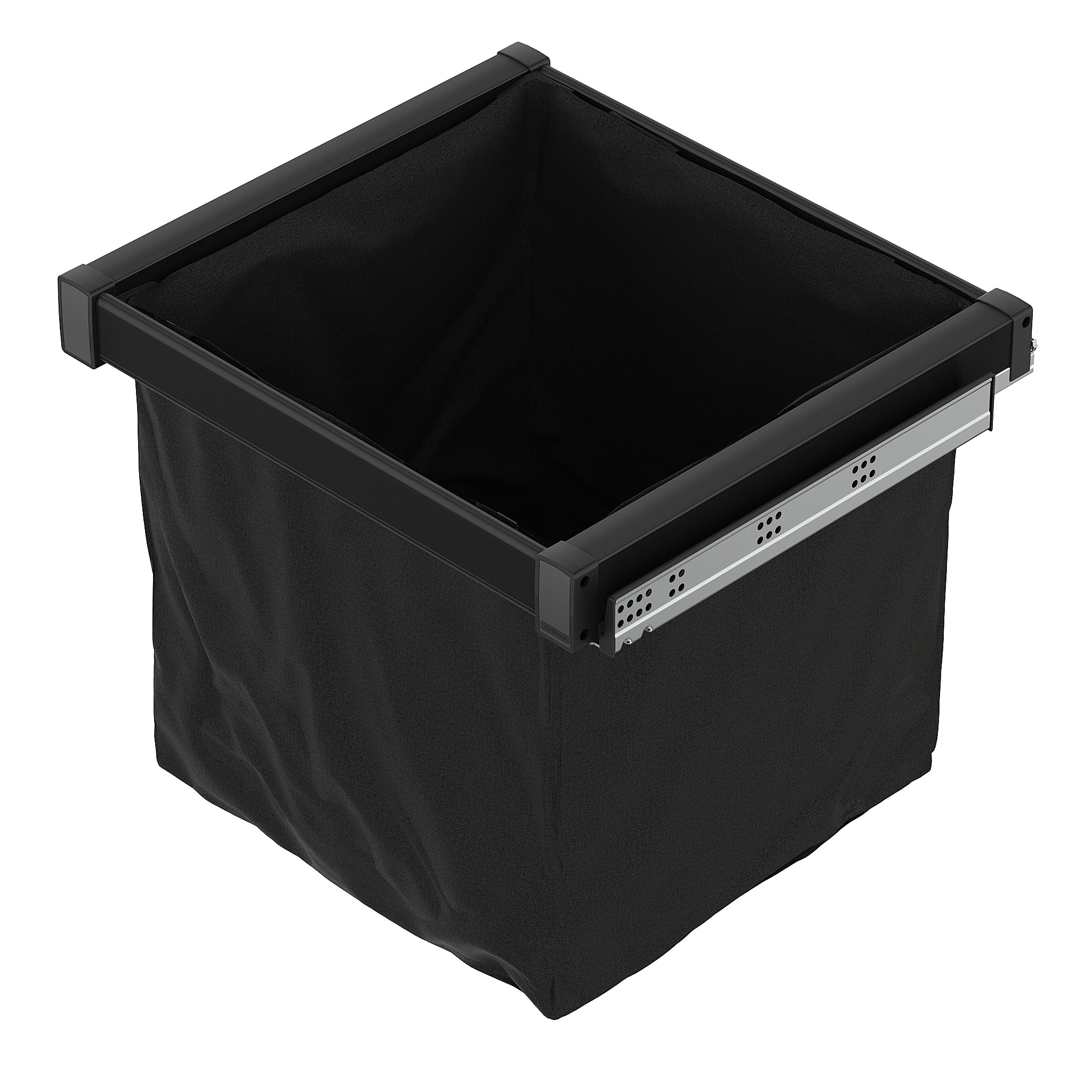 Laundry Bag With Undermount Rail