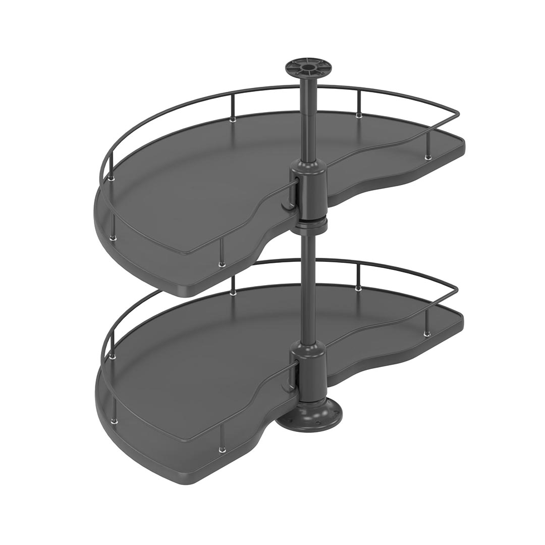 Turning Basket Set with Wooden Bottom and Tube 1/2 740mm