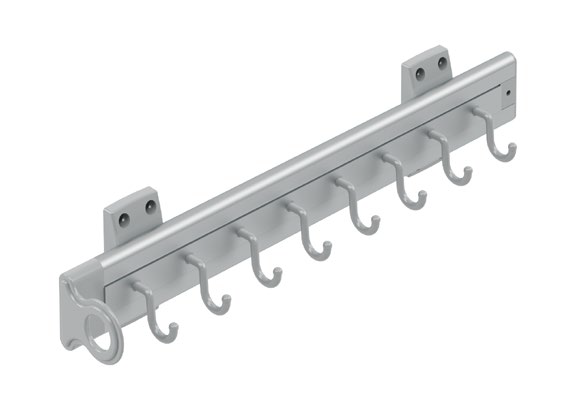 Aluminium Belt Rack with Rail