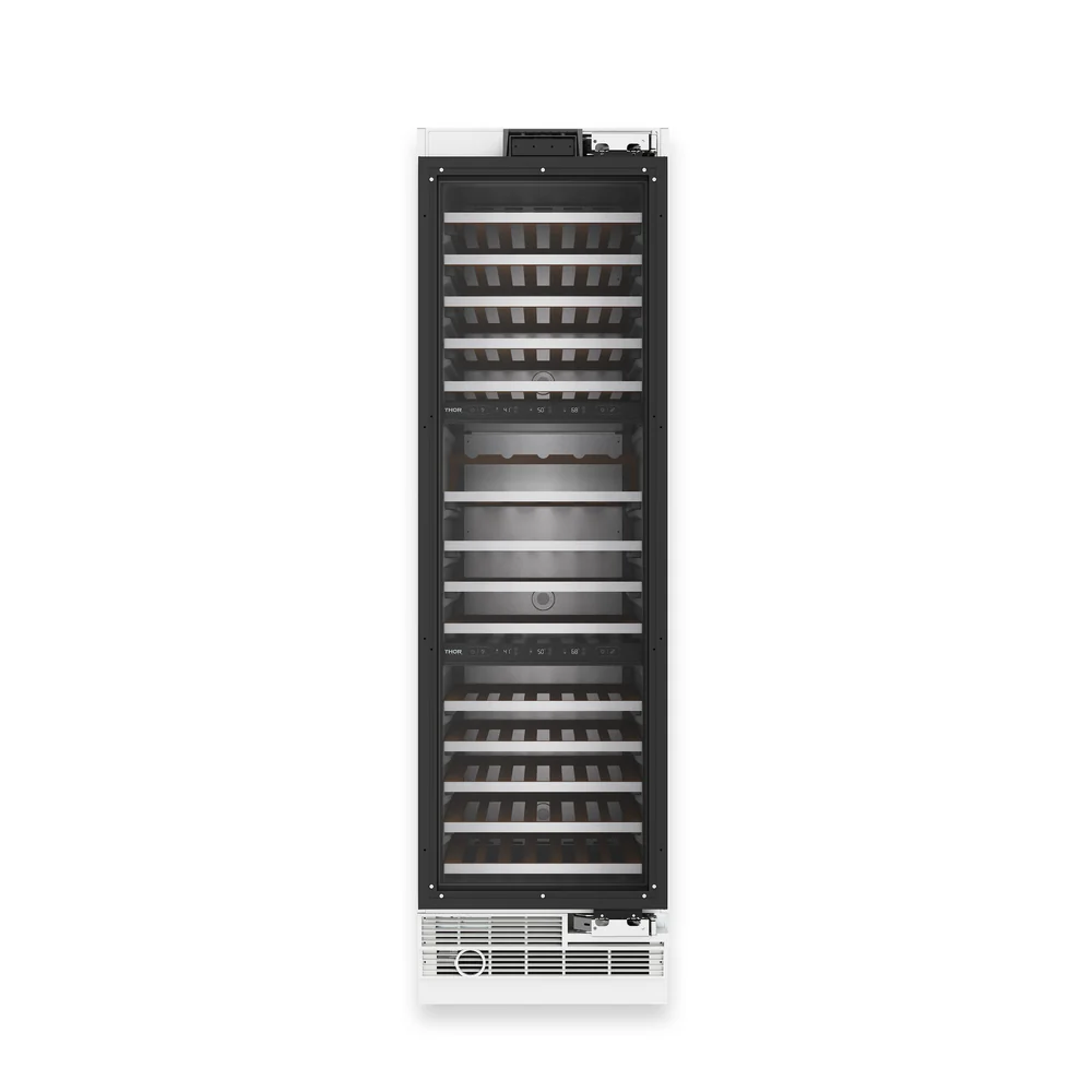 Thor Kitchen 24-inch Built-in Column Wine Cooler, Panel Ready