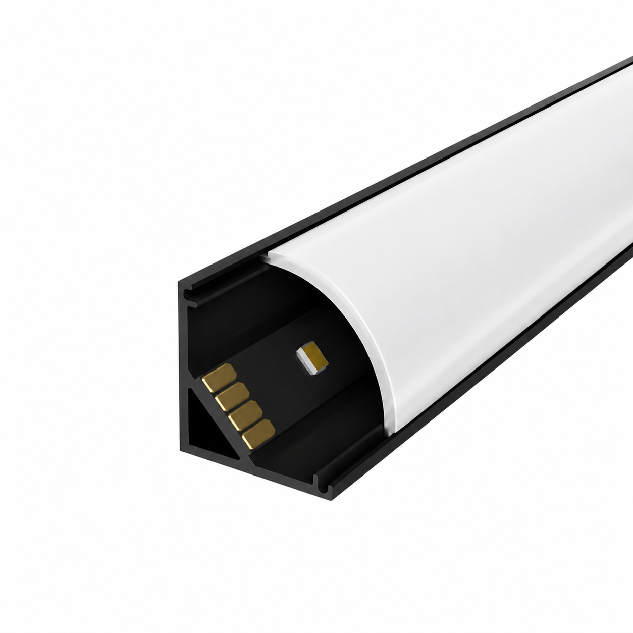 Alum LED Profile Black 2.75M
