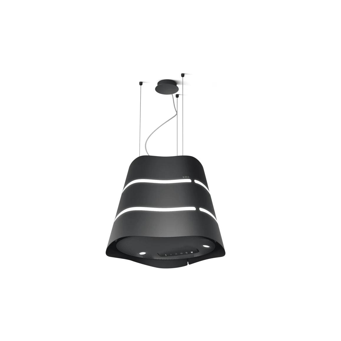 Wave Ux Matt Black 50cm