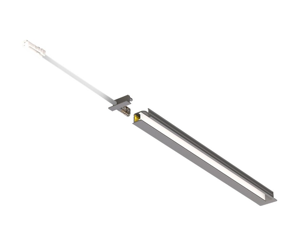 VoxAura PL4011 Side-Mount Linear Light, 3 m, Multiwhite 2700�5000K, Black