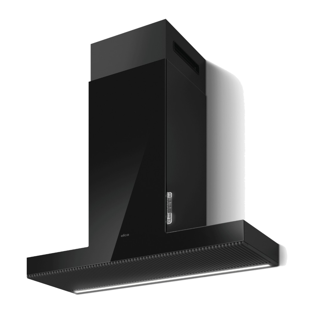 ELICA HAIKU EHK636BL 36" Wall-Mount Range Hood, Black Glass