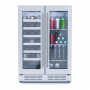 ELICA RISERVA EBF52SS1 24" Beverage & Wine Center - French Door Dual Zone, Stainless Steel