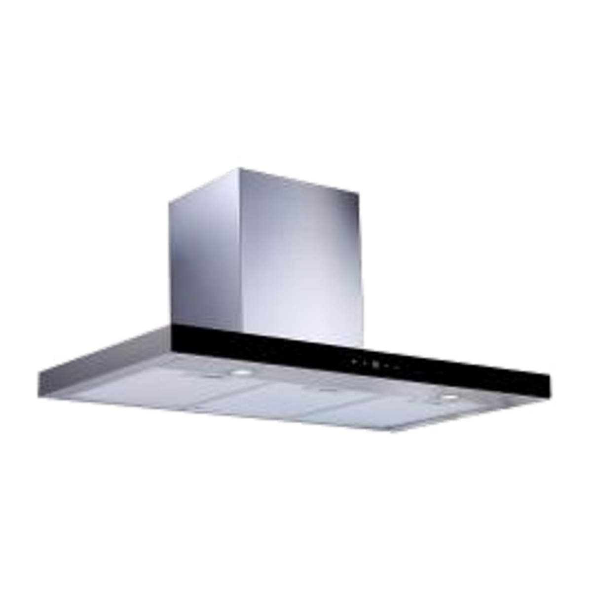 TEKNO HEF22H 36" Wall-Mount Range Hood, Stainless Steel & Black Glass