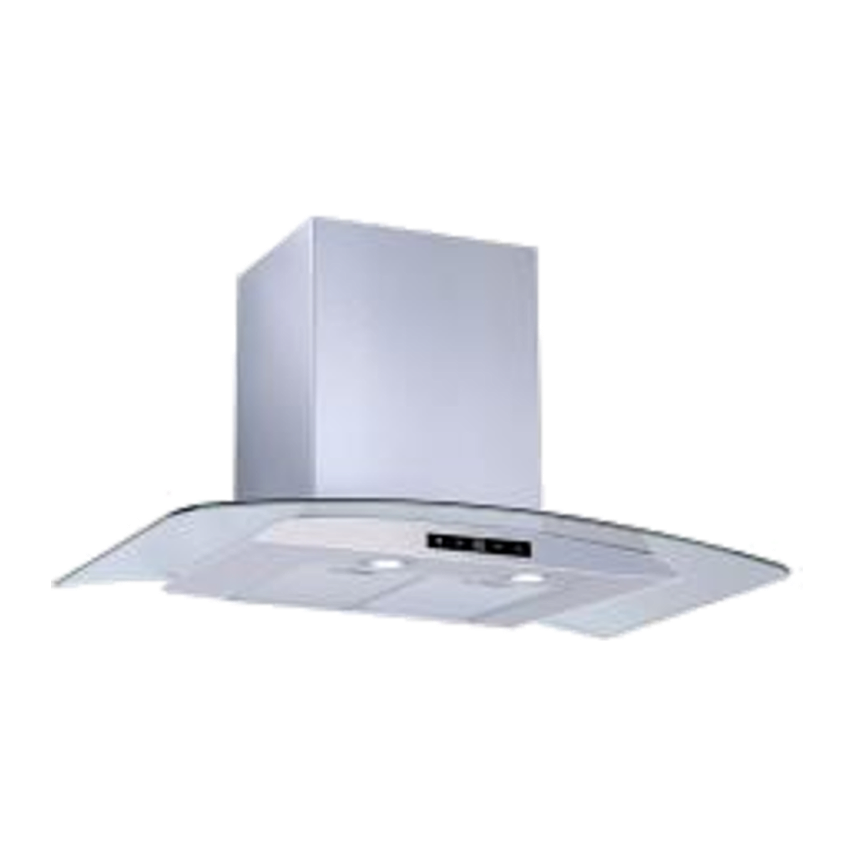 TEKNO HEF92D 30" Wall-Mount Range Hood, Stainless Steel & Curved Glass
