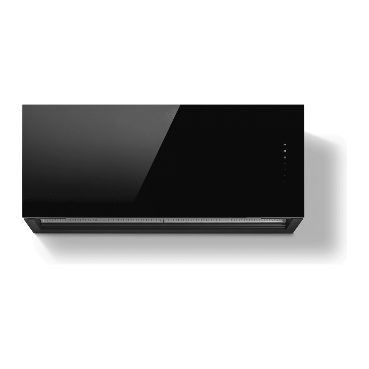 ELICA RULES 36" Wall-Mount Range Hood, Black Glass - Recirculating