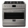 36" SOFIA ALL GAS PRO RANGE
