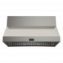 FULGOR MILANO SOFIA 48" Pro Wall-Mount Range Hood, Stainless Steel - 1000 CFM