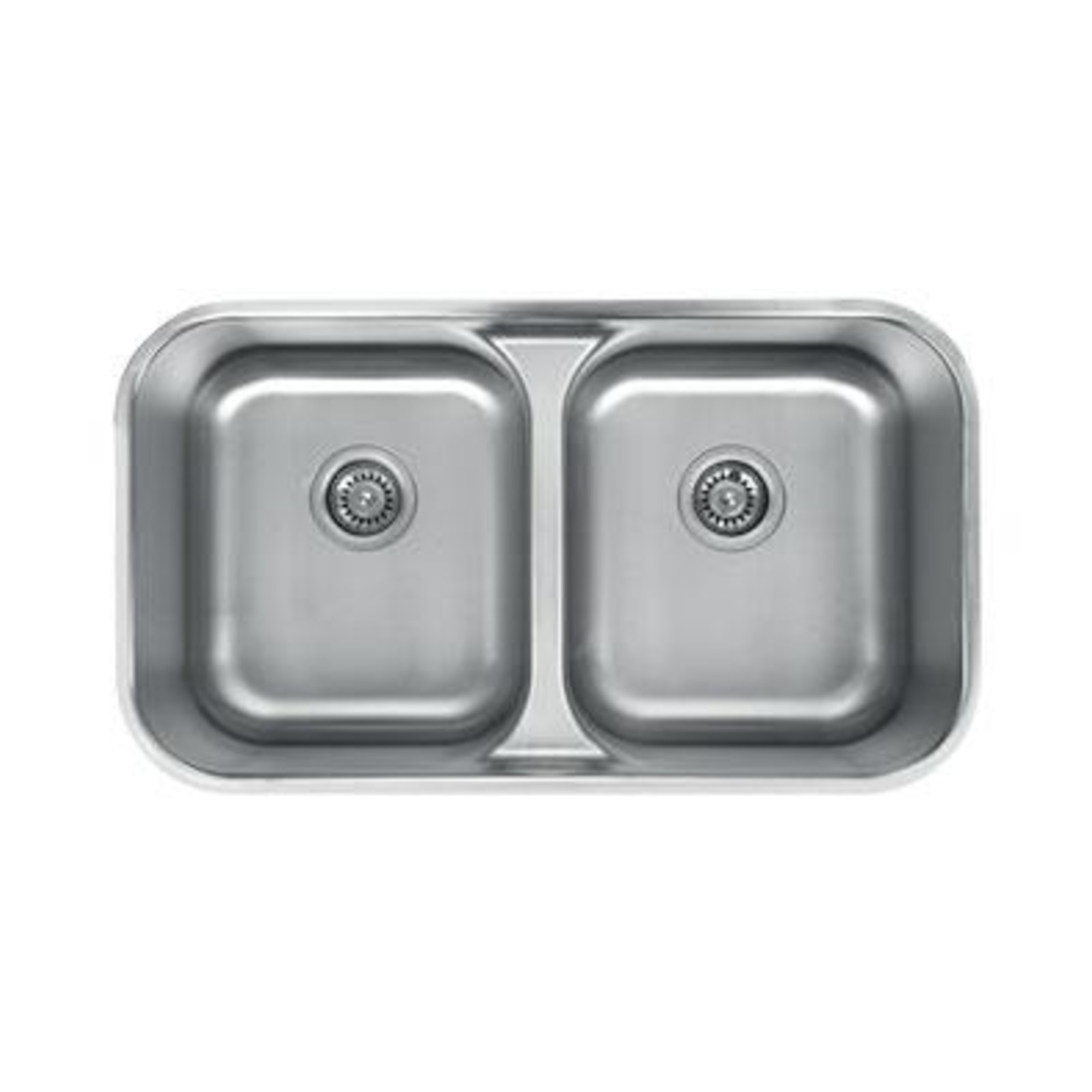 32" Undermount Stainless Steel Double Bowl Kitchen Sink