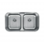 32" Undermount Stainless Steel Double Bowl Kitchen Sink