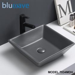 CERAMIC WASH BASIN MATT GREY