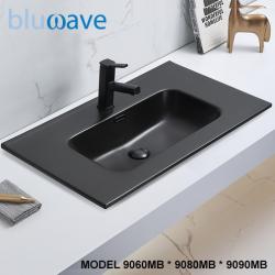 CERAMIC WASH BASIN MATT BLACK