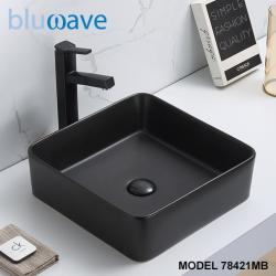 CERAMIC WASH BASIN MATT BLACK