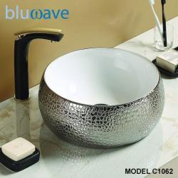 CERAMIC WASH BASIN PIC SILVER