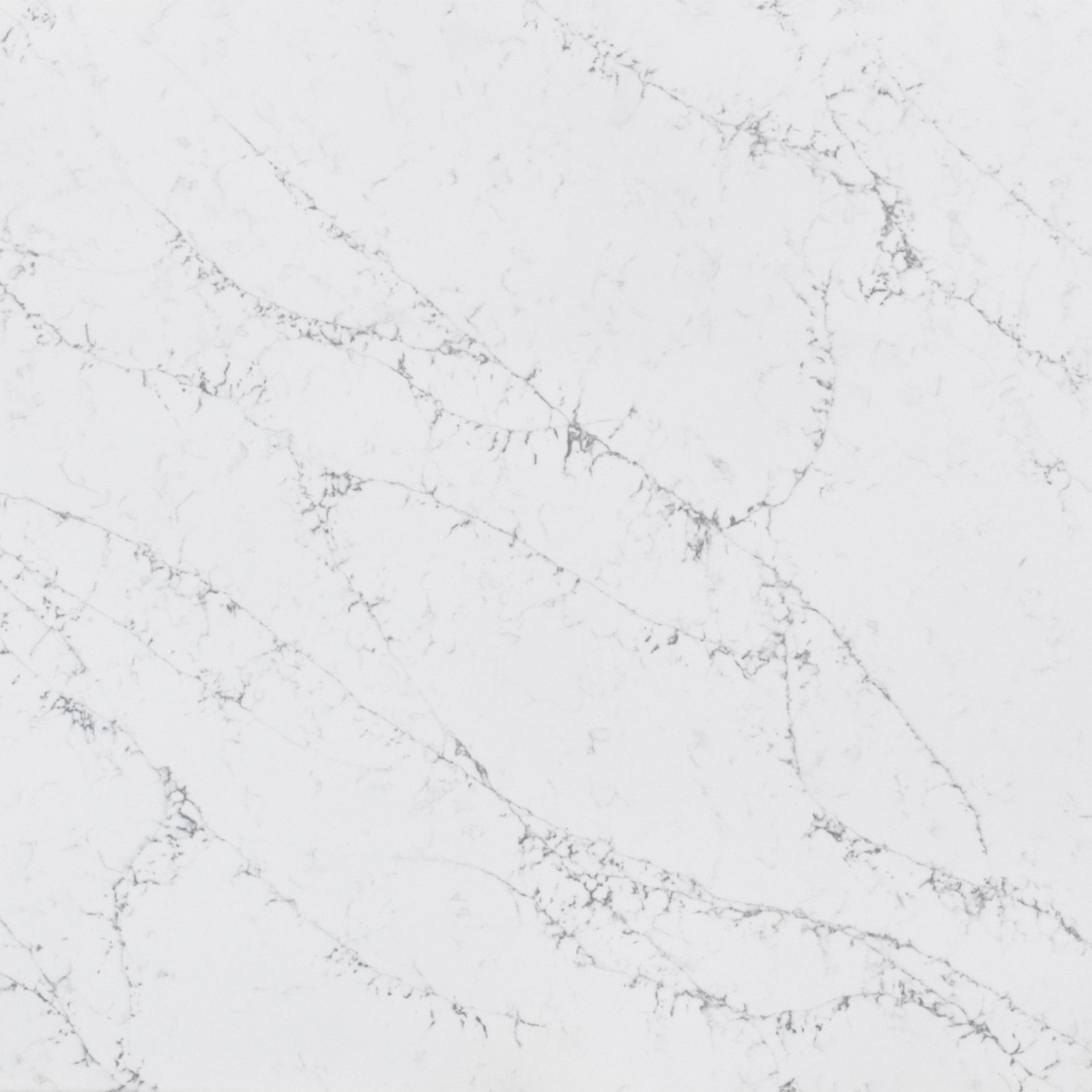 Belenco Prestige Statuario Crux 5219 Polished Quartz Slab 65" x 130" 2cm