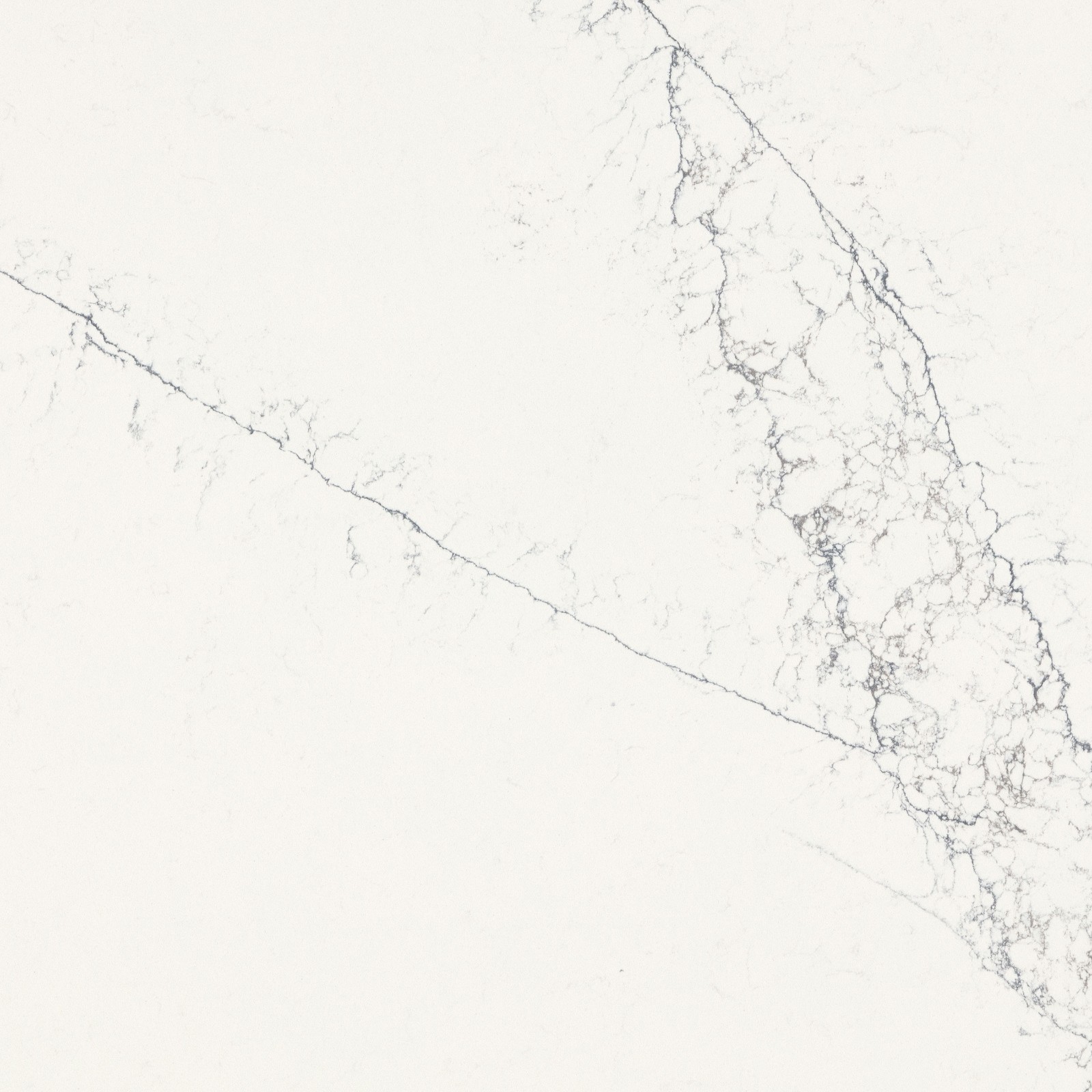 Quartzforms Ocean Arctic 5010 Brushed Quartz Slab 61" x 126" 2cm