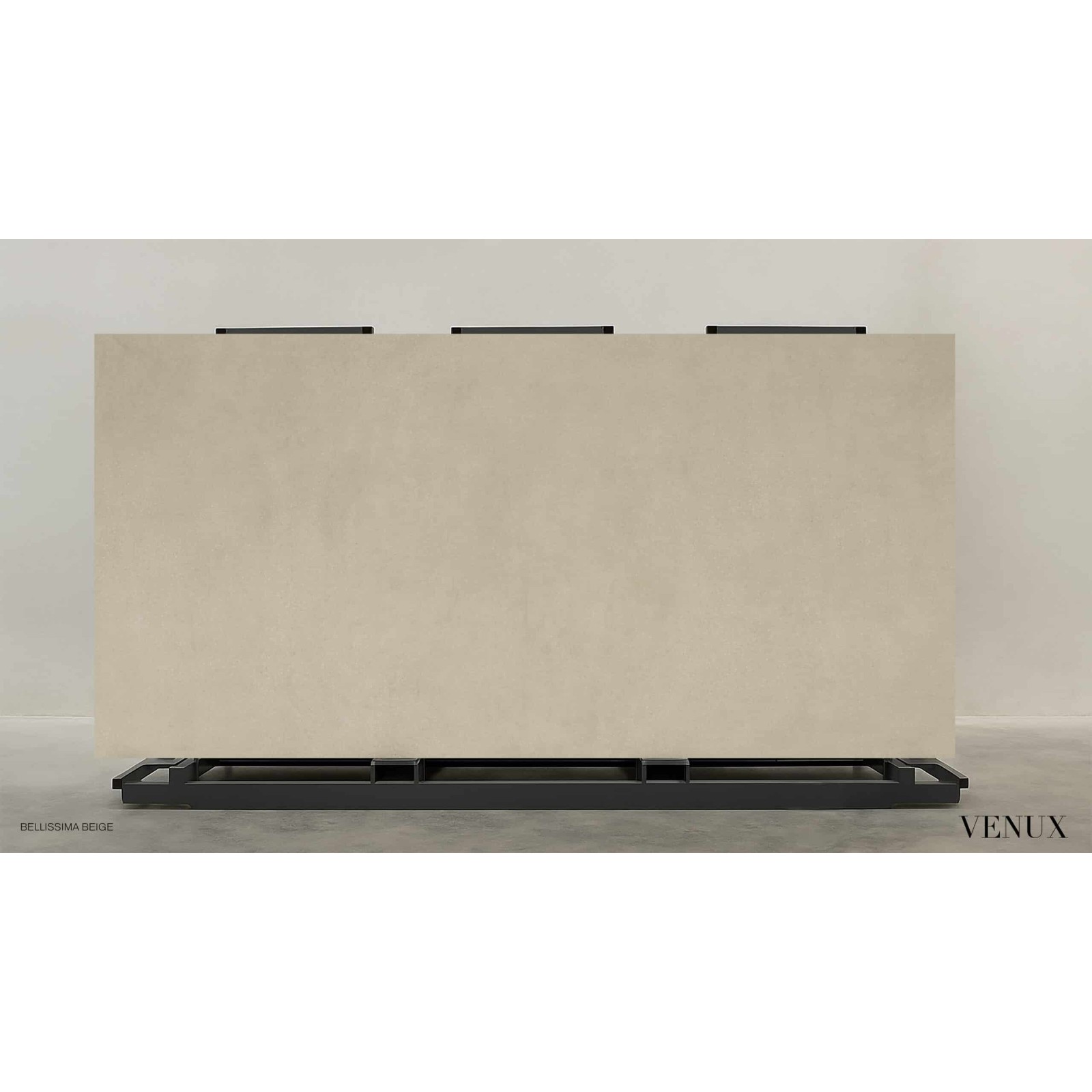 Venux Bellissima Beige Nature 3D Sintered Stone Slab 63" x 126" 12mm