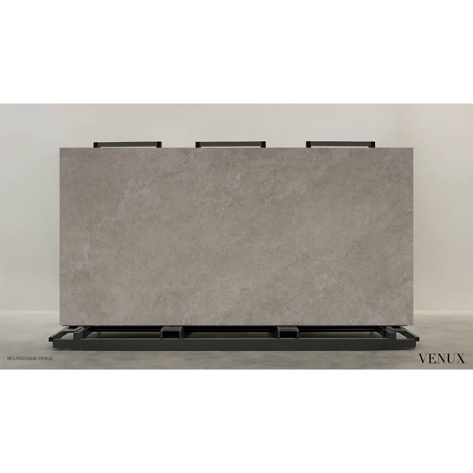 Venux Bourgogne Perle Nature 3D Sintered Stone Slab 63" x 126" 12mm