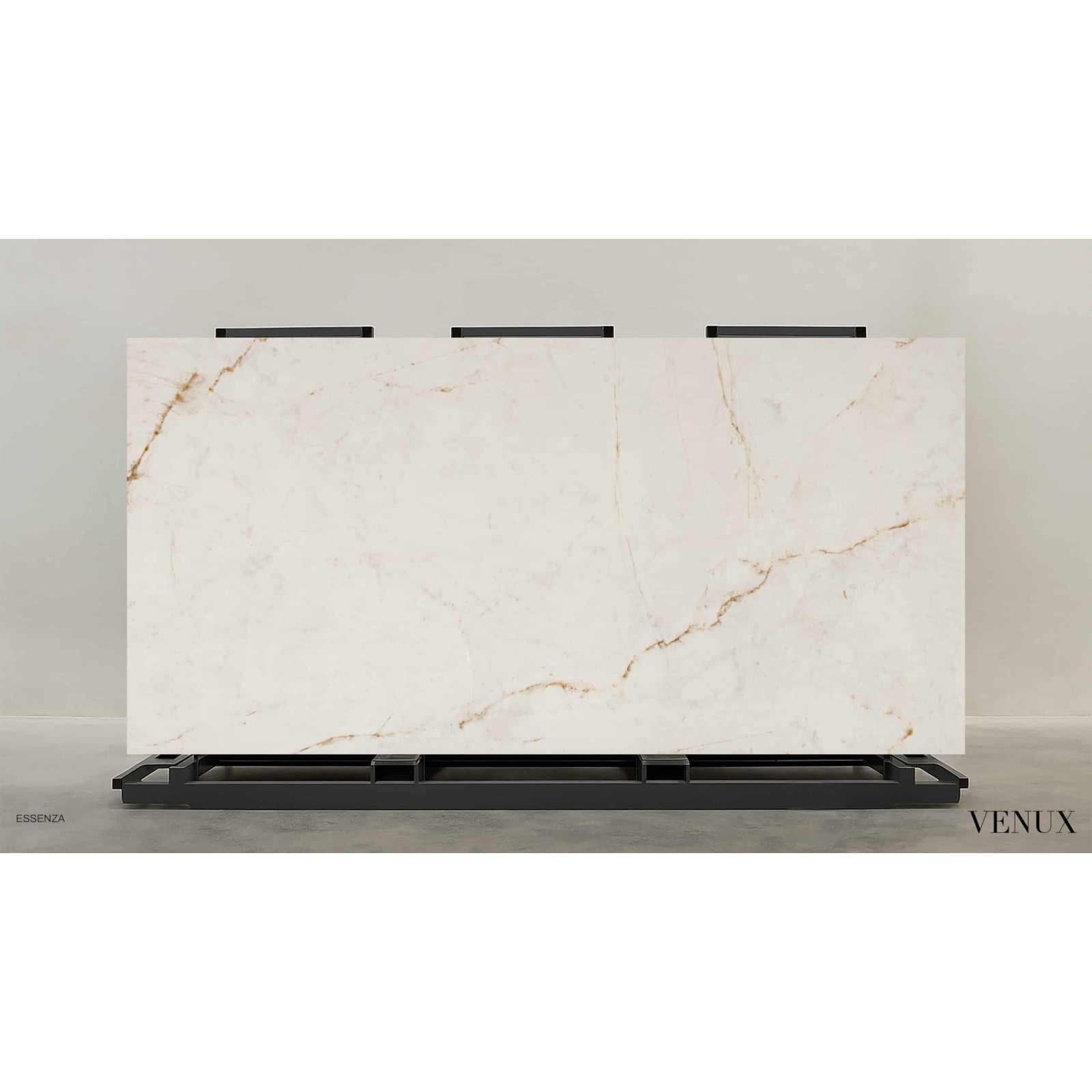 Venux Essenza Silk 3D Bookmatch B Sintered Stone Slab 63" x 126" 12mm