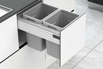 Double Waste Bin System 2x13L