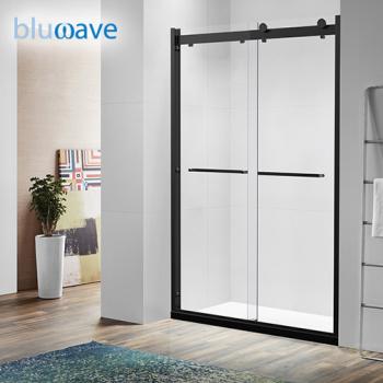 SLIDING SHOWER DOOR IN BLACK