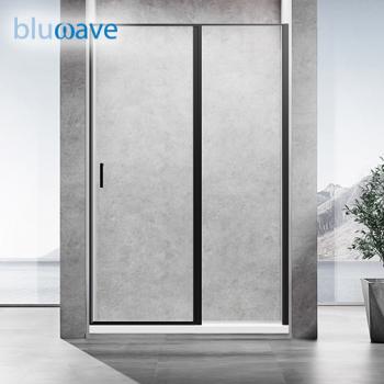 PIVOT DOOR SHOWER SCREEN BLACK