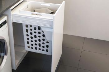 Laundry Hamper with Runner 1X48L