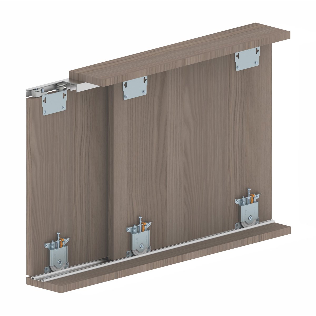 LUCIDO LC75 Mix Eco Sliding Door System Kit (18-22 mm Doors)
