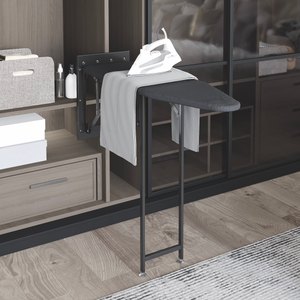 STARAX Ironing Board - Anthracite - 200 mm Cabinet