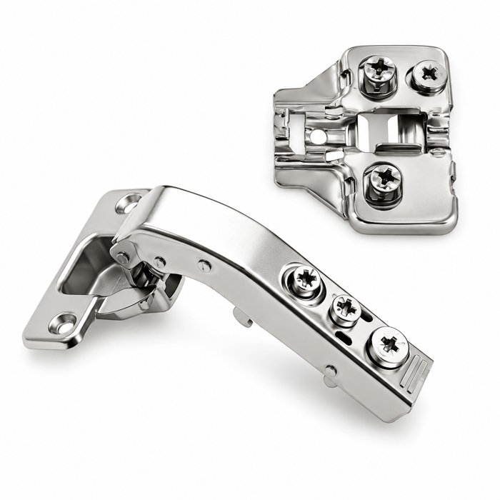 DTC Pivot Pro 135&deg; Self-Close Clip-On Hinge, 35 mm Cup, Dowel Plate