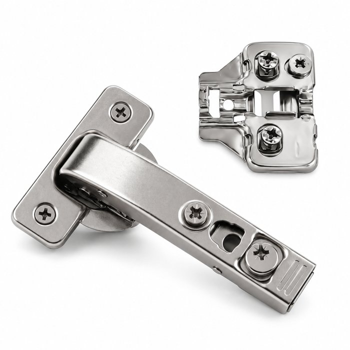 DTC Pivot Star 90&deg; Soft-Close Clip-On Hinge, 35 mm Cup, Screw-On Plate H0