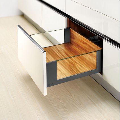 DTC Magic Pro Glass-Side Drawer Kit, H 172 x L 500 mm, Grey
