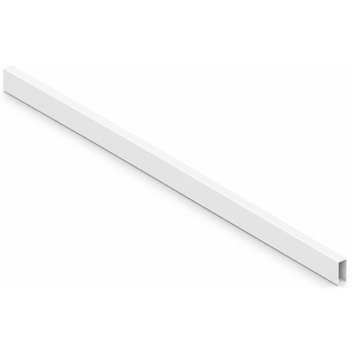 DTC Square cross rail for Magic Pro inner drawer (height=172mm), cut to size 1100mm, Silk White