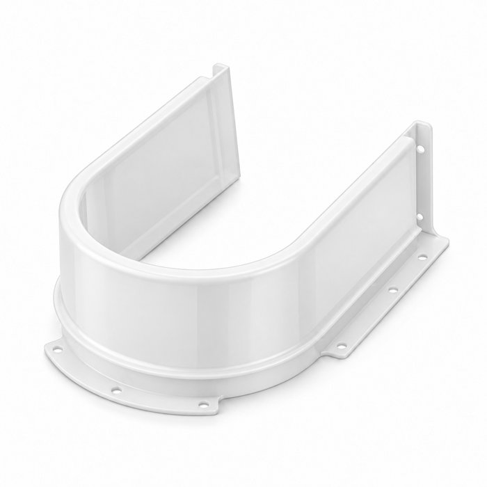 DTC U-shaped Piece/Industrial package, White